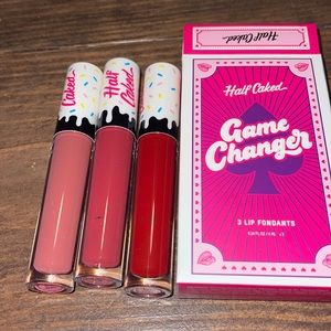 Half caked 3 lip fondants